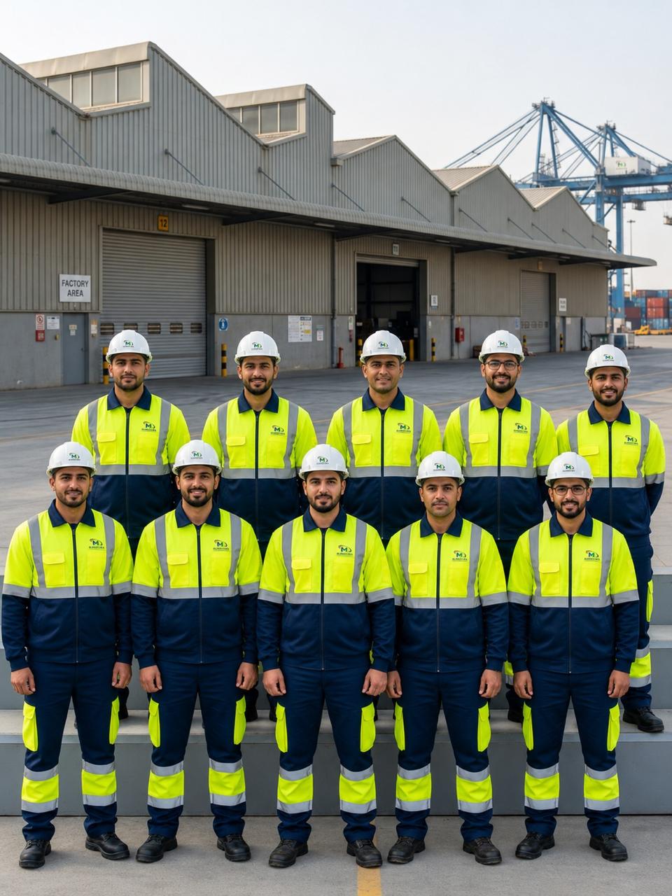 Al Mostafa Team at Factory
